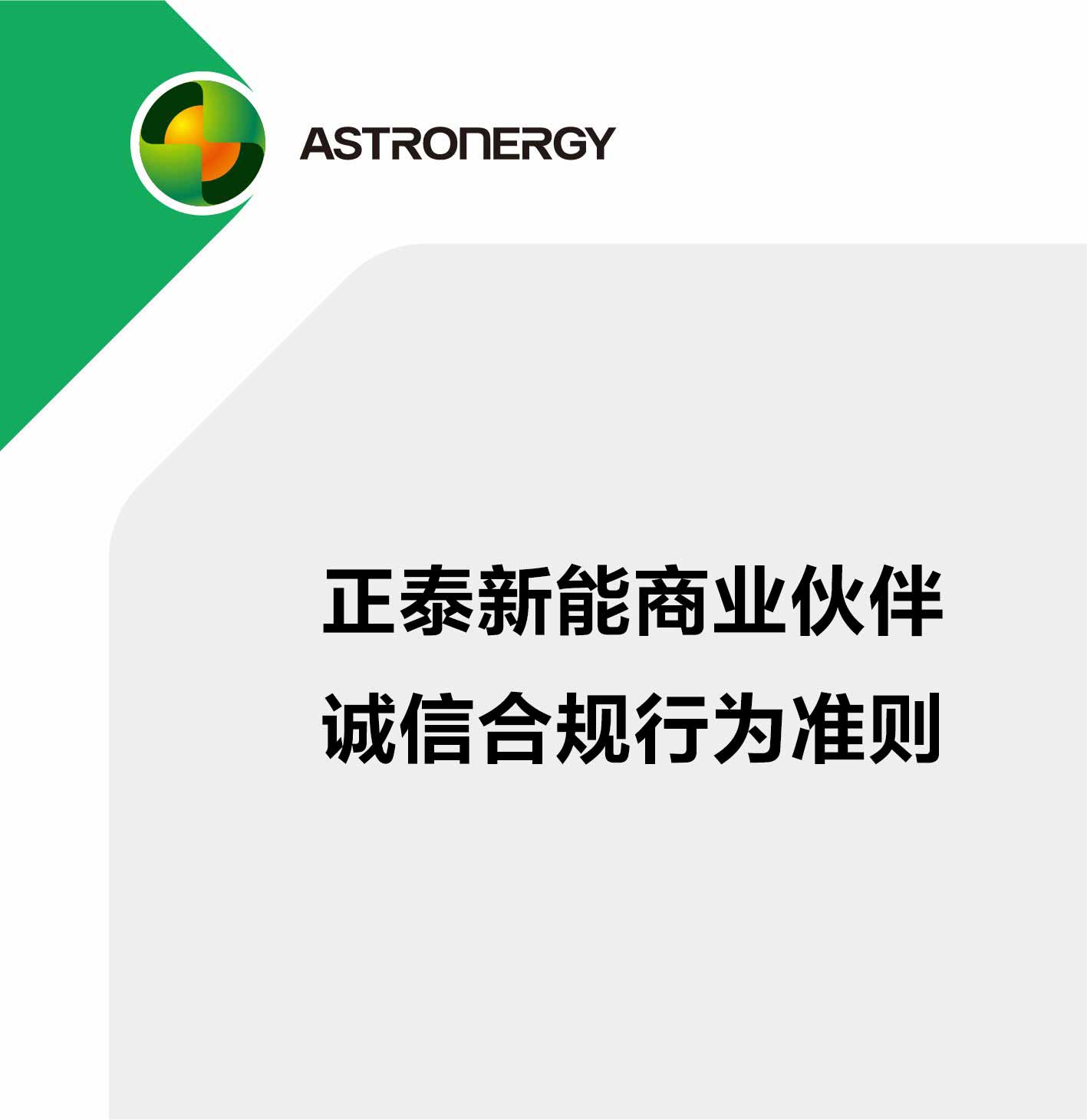 尊龙凯时新能商业伙伴诚信合规行为准则